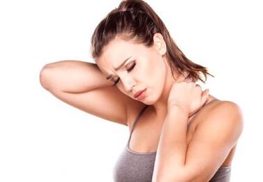 Rigidità del collo con osteocondrosi