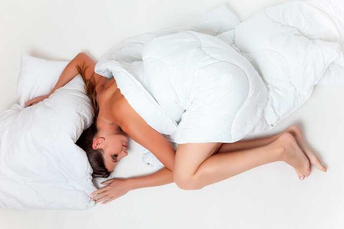 Postura errata del sonno come causa del dolore al collo